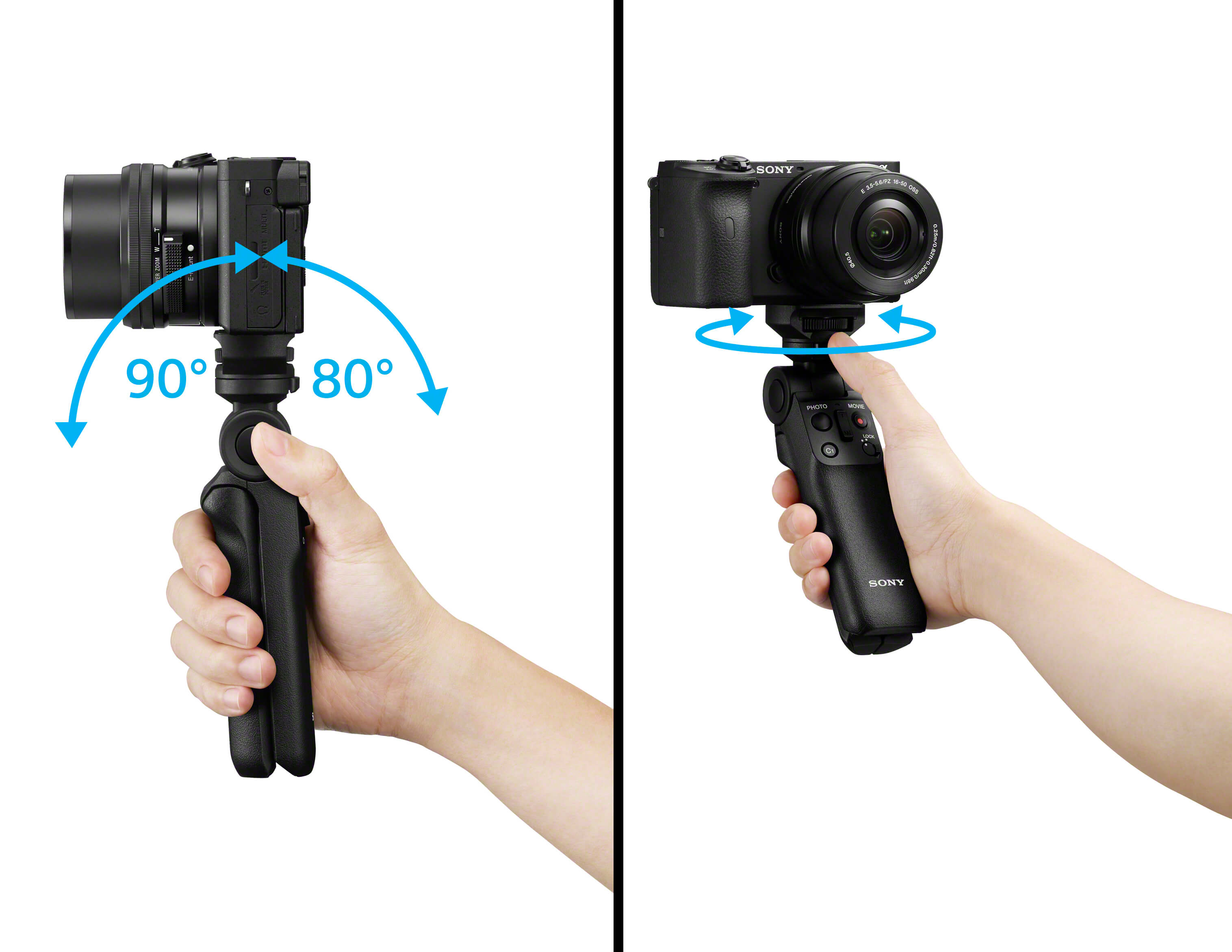 Sony GP-VPT2BT Bluetooth Vlogging Grip (GPVPT2BT.SYU) - Kamera Express